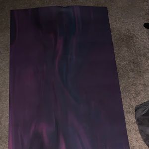 Lululemon yoga mat purple tie dye